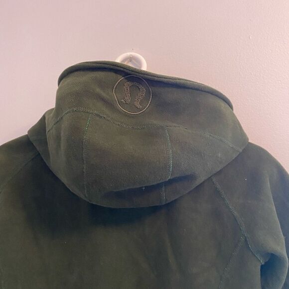 2. LULULEMON Forest Green zip up hoodie 4 - Picture 3 of 4